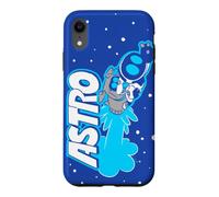 Carcasa para iPhone XR Astro BOT with Dog Rocket Space Exploring Video Game