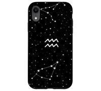 Carcasa para iPhone XR Astrología de patrón de Signos de Acuario