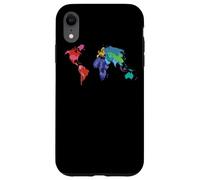 Carcasa para iPhone XR Atlas de Bandera del país del Mapa del Mundo