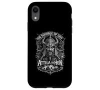 Carcasa para iPhone XR Attila el Hun Azote de Dios Guerrero Retrato Arte Oscuro