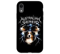 Carcasa para iPhone XR Australian Shepherd Heavy Metal Rock Dog Angry Music Band