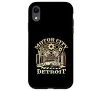 Carcasa para iPhone XR Automóviles de Recuerdo de Motor City Detroit Michigan Detroit