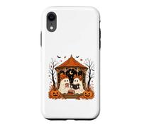 Carcasa para iPhone XR Autumn Ghosts, acogedora Lectura, Temporada Espeluznante