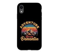 Carcasa para iPhone XR Aventura Antes de la Demencia, diseño Retro de montaña
