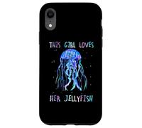 Carcasa para iPhone XR Awesome Cute Underwater This Girl Loves Her Jellyfish