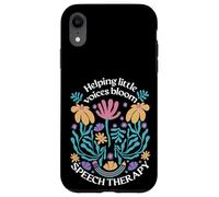 Carcasa para iPhone XR Ayudando a Las pequeñas Voces a florecer la Terapia del Habla SLP