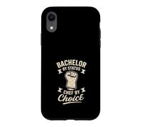 Carcasa para iPhone XR Bachelor Who Cooks Well Home Chef Solo Cocinar Habilidades de Cocina