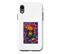 Carcasa para iPhone XR Back to The 90s Teddy Bear Retro Nostalgia