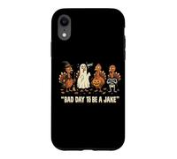 Carcasa para iPhone XR Bad Day To Be A Jake Funny Gobbler Halloween Pavo Caza