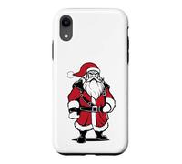 Carcasa para iPhone XR Bad Santa Claus Vikingo Berserker Look - Figura Decorativa