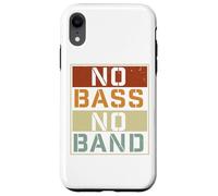 Carcasa para iPhone XR Bajista Instrumento Musical No Bass No Band Bajo Eléctrico
