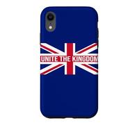 Carcasa para iPhone XR Bandera británica de Reino Unido Union Jack Unite The Kingdom