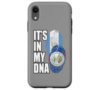 Carcasa para iPhone XR Bandera de ADN de Belice y Guatemala, Regalo de Patrimonio