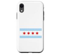 Carcasa para iPhone XR Bandera de Chicago Home Love Family Hombres Mujeres Niños Jóvenes