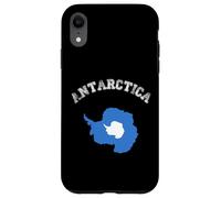 Carcasa para iPhone XR Bandera desgastada del país Orgullo de la Antártida
