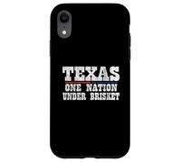 Carcasa para iPhone XR Barbacoa Texas One Nation Under Brisket - Divertida Barbacoa de Texas