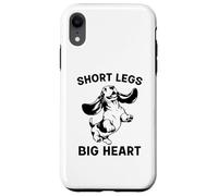 Carcasa para iPhone XR Basset Hound Short Legs Big Heart