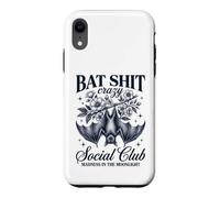 Carcasa para iPhone XR Bat Shit Crazy Social Club Madness In The Moonlight Bat