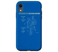 Carcasa para iPhone XR Batman Action Figure Anatomy