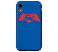 Carcasa para iPhone XR Batman v Superman Simple Red Logo