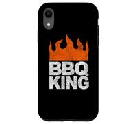 Carcasa para iPhone XR BBQ King Barbacoa Parrilla Ahumado Patio Trasero Cocina Patio Trasero