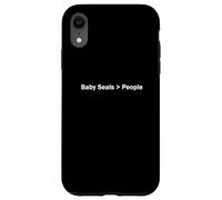 Carcasa para iPhone XR Bebé focas > Gente Mayor Que Humor Divertido Humor Lindo