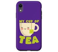 Carcasa para iPhone XR Bebedor de Tazas de té My Cup of Tea, Lindo y Kawaii