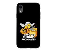 Carcasa para iPhone XR Beekeeper I Have 500 Furious Roommates Apiarist