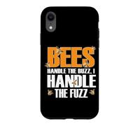 Carcasa para iPhone XR Bees Handle The Buzz I Handle The Fuzz