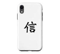 Carcasa para iPhone XR Belief Kanji - Caligrafía China Japonesa, diseño de fe