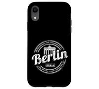 Carcasa para iPhone XR Berlina Recuerdo Vintage Puerta de Brandenburgo Alemania