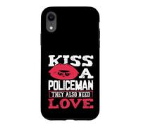 Carcasa para iPhone XR Besar a un policía Necesita Amor también Oficial de policía