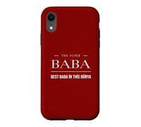Carcasa para iPhone XR Best Baba in This Dünya (Turk) - Turco Style Papa Design