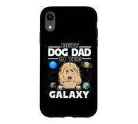 Carcasa para iPhone XR Best Dog Dad In The Galaxy Goldendoodle Puppy Dogs Lovers
