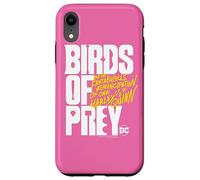Carcasa para iPhone XR Birds of Prey White and Yellow Logo