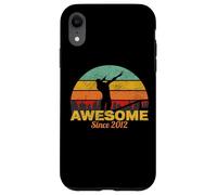 Carcasa para iPhone XR Birthday Dabbing Dancer Awesome Since 2012 Gift