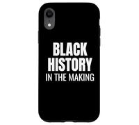 Carcasa para iPhone XR Black History in The Making Bold Statement tee