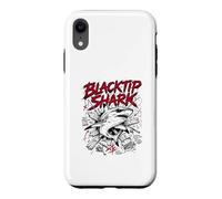 Carcasa para iPhone XR Blacktip Shark Hello Sharky Atacando Océano