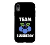 Carcasa para iPhone XR Blueberries Cute Fruit Minimalist Simple Team Blueberry