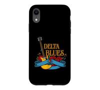 Carcasa para iPhone XR Blues Guitarrista y Fan de la música Rock o Delta Blues