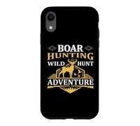 Carcasa para iPhone XR Boar Hunting Wild Hunt Adventure Hunter Life Nature Lover
