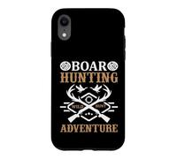 Carcasa para iPhone XR Boar Hunting Wild Hunt Adventure Hunter Life Nature Lover
