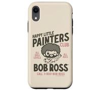 Carcasa para iPhone XR Bob Ross Happy Little Painters Club