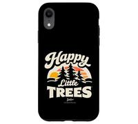 Carcasa para iPhone XR Bob Ross Happy Little Trees