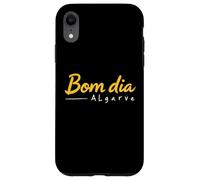 Carcasa para iPhone XR Bom Dia En Algarve Portugal Vacaciones Diciendo