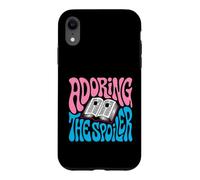 Carcasa para iPhone XR Bookish Retro Reader Adoring The Spoiler Graphic
