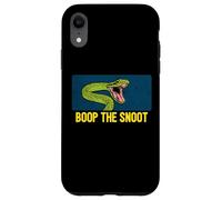 Carcasa para iPhone XR Boop The Snoot Snake Snake Lover Keeper - Meme con Cita Divertida