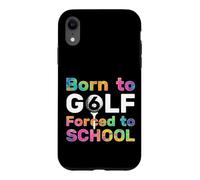 Carcasa para iPhone XR Born TO Golf 6 AÑOS Golfista 6º Nacimiento
