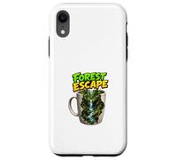 Carcasa para iPhone XR Bosque Escape Naturaleza Cascada Aventura Escena