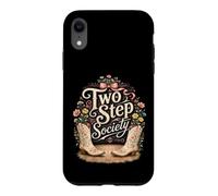 Carcasa para iPhone XR Botas de Vaquera de Two Step Society para Bailar